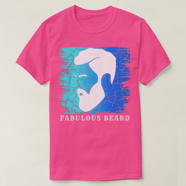 Camiseta fabulosa barba 43 (Diseño del anverso)