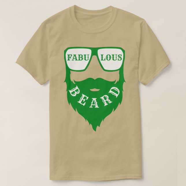 Camiseta fabulosa barba 52 (Diseño del anverso)
