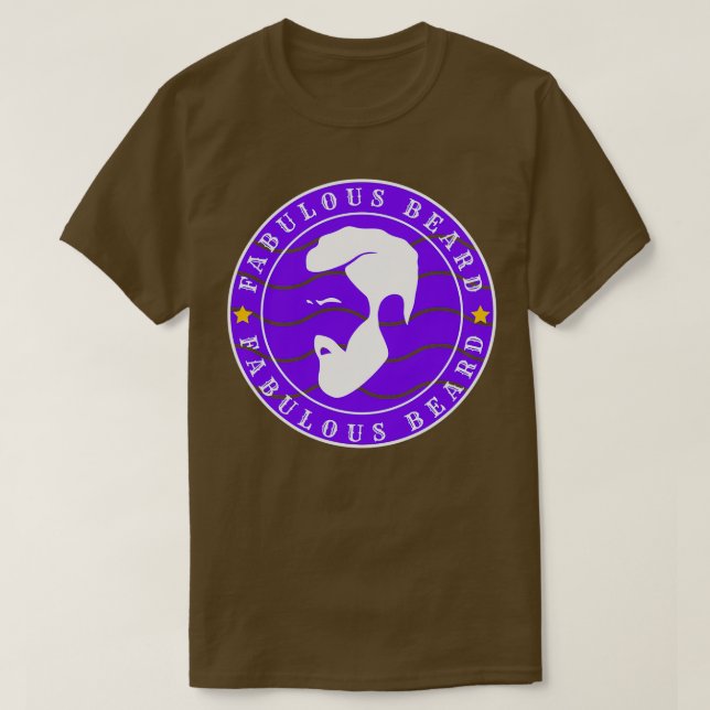 Camiseta fabulosa barba 67 (Diseño del anverso)