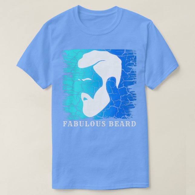 Camiseta fabulosa barba 69 (Diseño del anverso)
