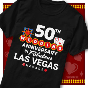 Camiseta Fabulosa pareja de bodas de aniversario de 50 años