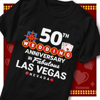 Camiseta Fabulosa pareja de bodas de aniversario de 50 años