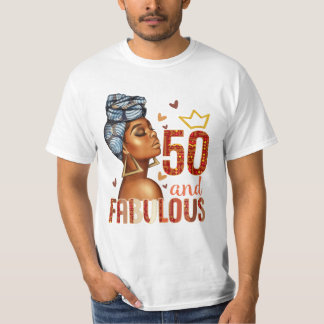 Camiseta Fabulosas mujeres de 50 años