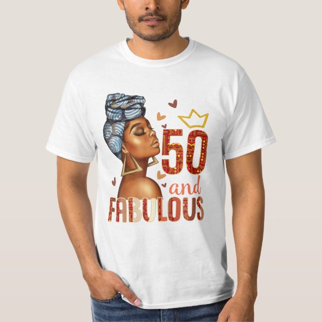 Camiseta Fabulosas mujeres de 50 años (Anverso)