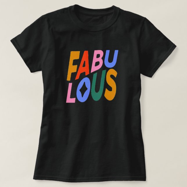 Camiseta Fabuloso (Diseño del anverso)