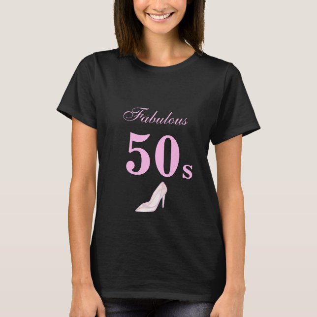 Camiseta Fabuloso 50.º Zapato De Alto Calor (Anverso)