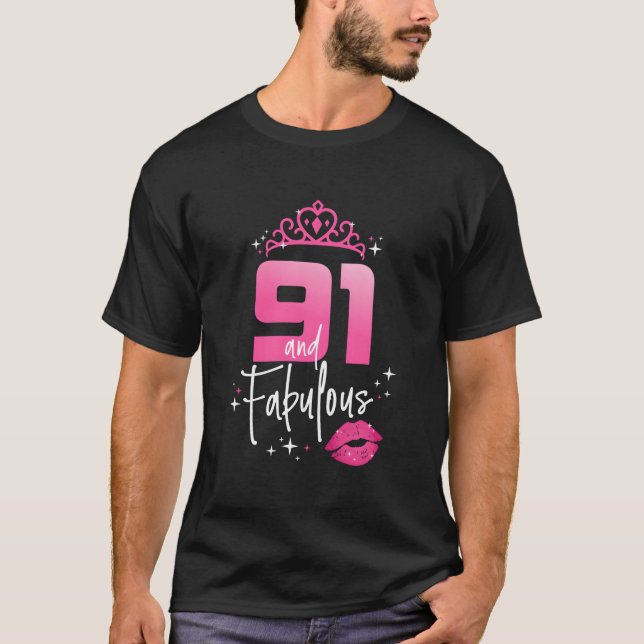 Camiseta Fabuloso a los 91 91er Capítulo 91 (Anverso)
