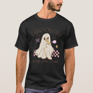 Camiseta Fabuloso artista de Spray Tan fantasma Halloween C