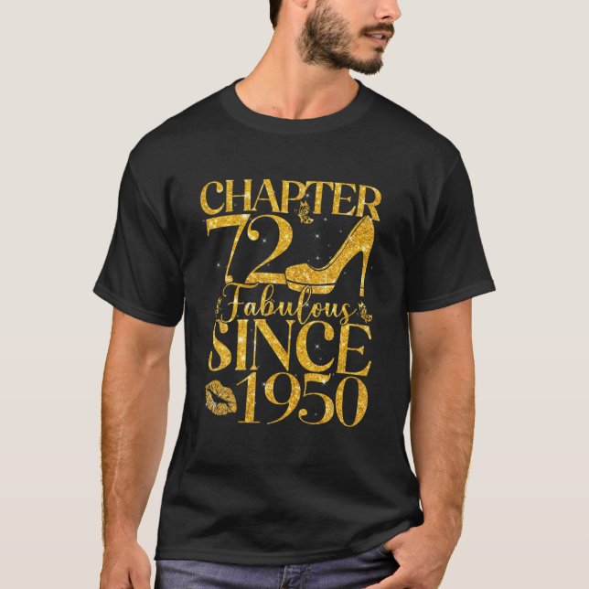 Camiseta Fabuloso Capítulo 72 De Cumpleaños De Las Mujeres  (Anverso)
