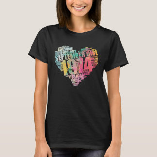 Camiseta Fabuloso Chica Legendario e Increíble B de septiem
