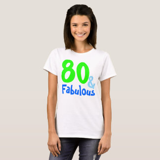 Camiseta Fabuloso cumpleaños de Neon