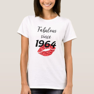 Camiseta Fabuloso desde 1964 Capítulo 58 Regalos de cumplea