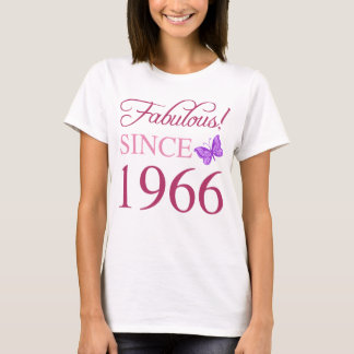 Camiseta Fabuloso desde 1966 Cumpleaños 60