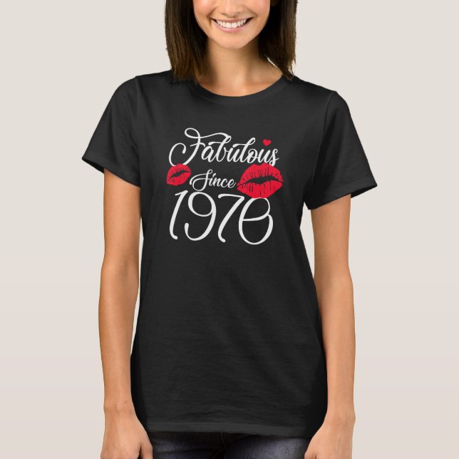Camiseta Fabuloso desde 1970 Capítulo 53 Años (Anverso)