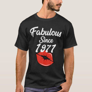 Camiseta Fabuloso Desde 1971 Capítulo 50 Fabuloso 50º Nacim