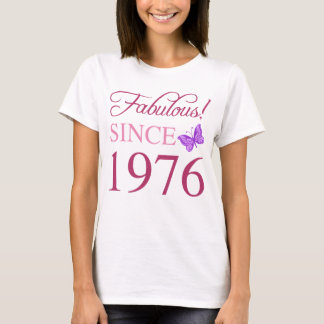 Camiseta Fabuloso desde 1976 Cumpleaños 50