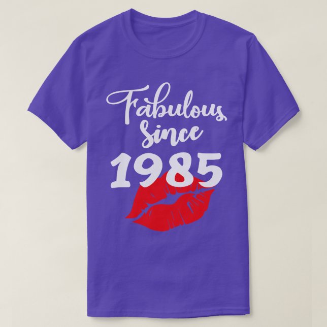 Camiseta Fabuloso desde 1985 (Diseño del anverso)