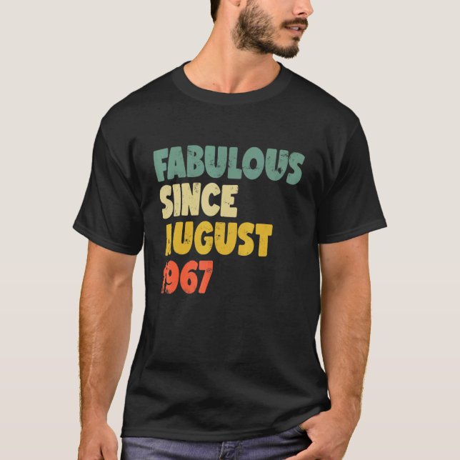 Camiseta Fabuloso desde agosto de 1967: Nacida mujer Chica (Anverso)