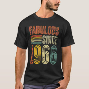 Camiseta Fabuloso desde el cumpleaños de 1966 de un hombre 