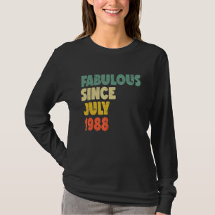 Camiseta Fabuloso desde julio de 1988: Nacimiento de un niñ
