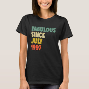 Camiseta Fabuloso desde julio de 1997: Nacimiento de una jo