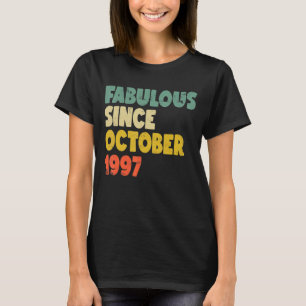 Camiseta Fabuloso desde octubre de 1997 Hombre Chica Mujer 