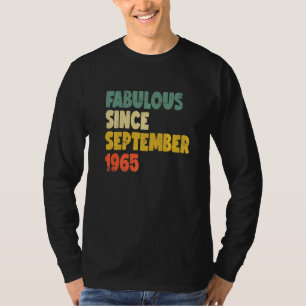 Camiseta Fabuloso desde septiembre de 1965 Niño Chica Mujer