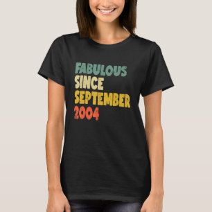 Camiseta Fabuloso desde septiembre de 2004 Niño Chica Mujer