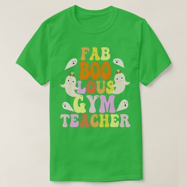 Camiseta Fabuloso disfraz de profesor de gimnasia, este es  (Diseño del anverso)