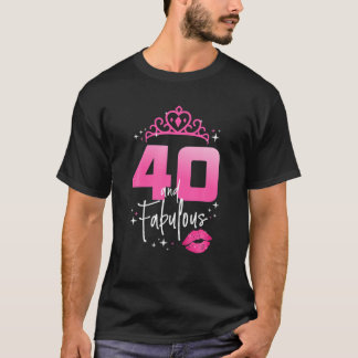 Camiseta Fabuloso en la capilla de los 40 años de los regal