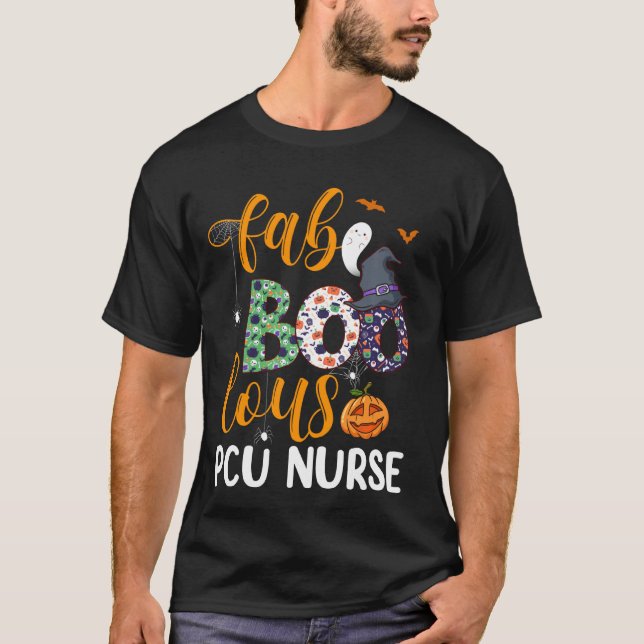 Camiseta Fabuloso enfermero de PCU Boo Crew Fabulous Nurse  (Anverso)