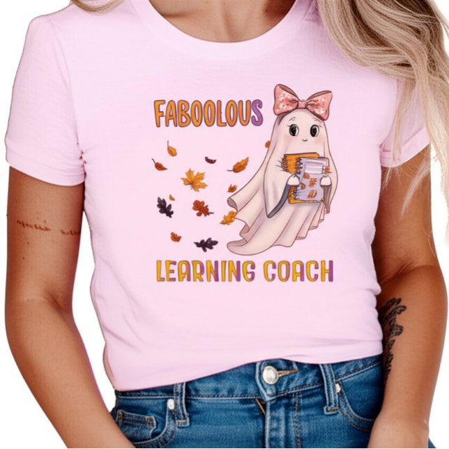 Camiseta Fabuloso entrenador de aprendizaje cute fantasma H (Subido por el creador)