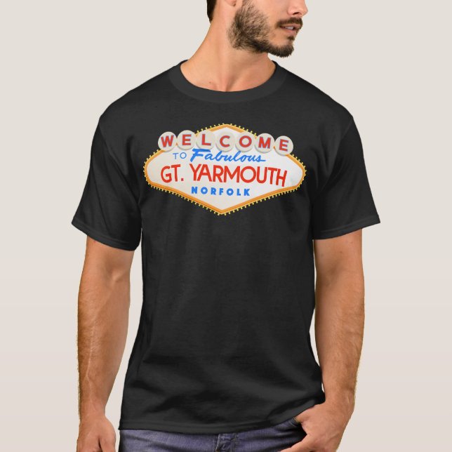 Camiseta Fabuloso Great Yarmouth Norfolk (Anverso)
