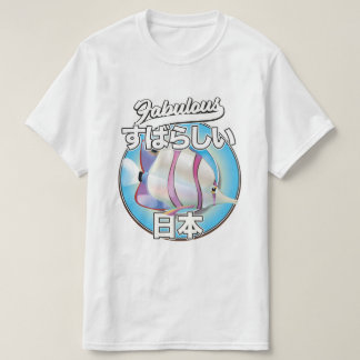 Camiseta Fabuloso logo del pez ángel de Japón