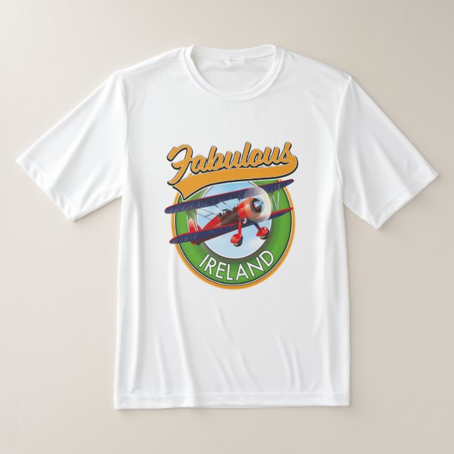 Camiseta fabuloso parche de Irlanda. (Distribución)