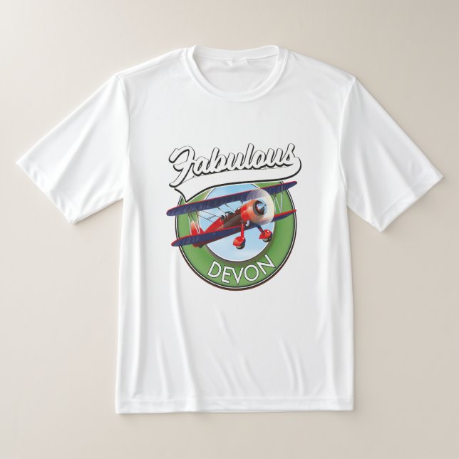 Camiseta Fabuloso parche de viaje Devon. (Distribución)