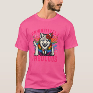 Camiseta Fabuloso pavimento Fox Wolf Fursona Fandom