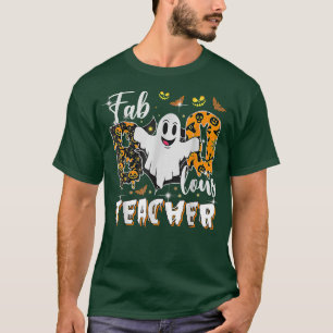Camiseta Fabuloso profesor Halloween Scary Ghost Costume 19