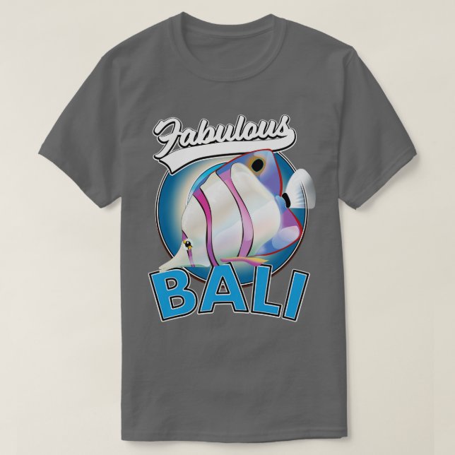 Camiseta fabuloso retro de Bali (Diseño del anverso)