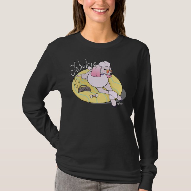 Camiseta Fabulous Poodle (Anverso)