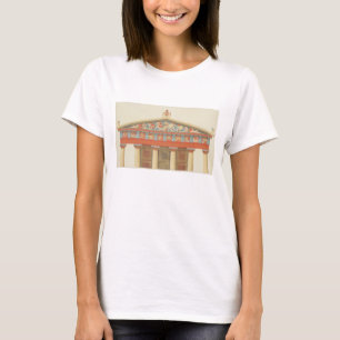 Camiseta Facade of the Temple of Jupiter at Aegina (323-27