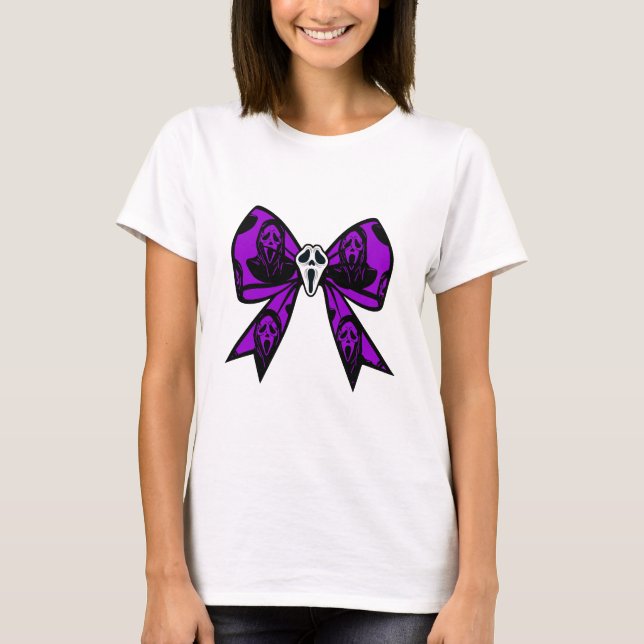 Camiseta Face Bow Halloween (Anverso)