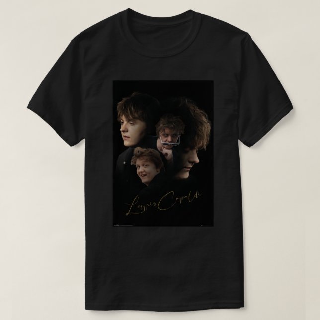 Camiseta Face Lewis Capaldi (Diseño del anverso)