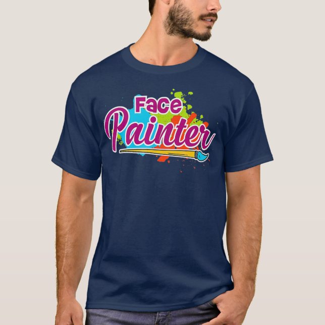 Camiseta Face painter gift for Makeup artist (Anverso)