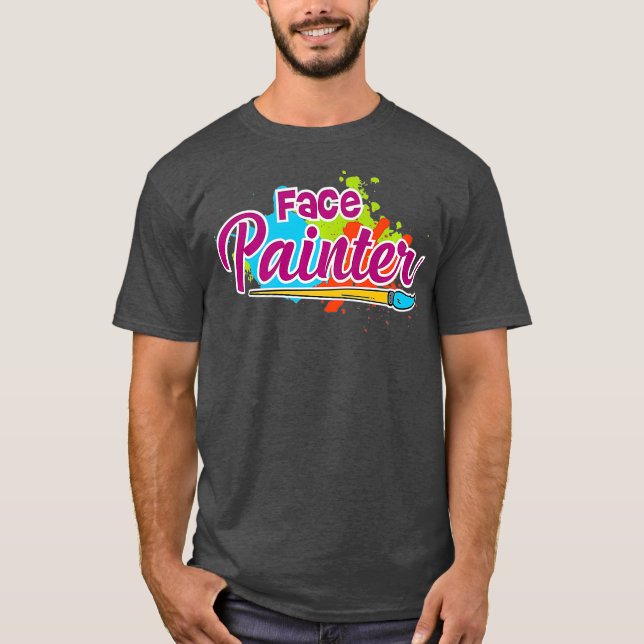 Camiseta Face painter gift for Makeup artist Premium (Anverso)