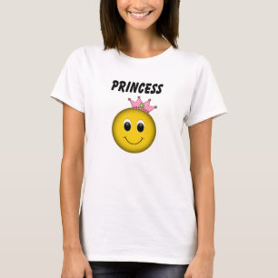 Camiseta Face Princess con corona