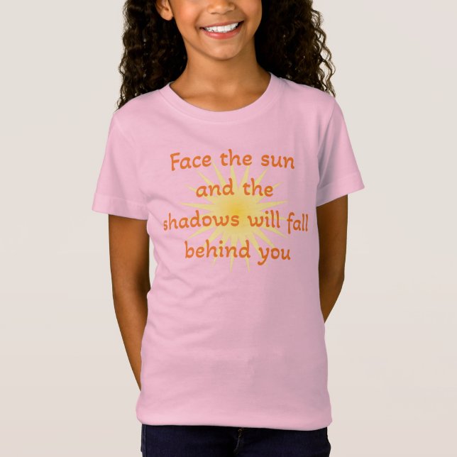 Camiseta Face the sun (Anverso)