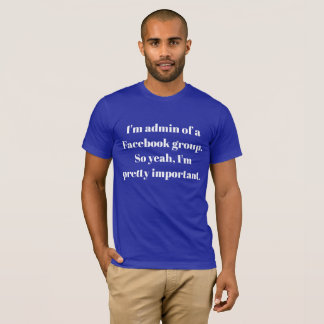 Camiseta Facebook Admin