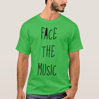 Camiseta Facebook Music retro