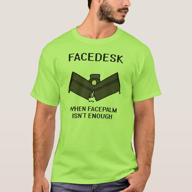 Camiseta Facedesk (Anverso)